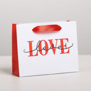 Пакет подарочный ПК-342 "LOVE"