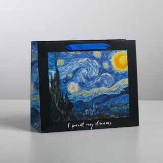 Пакет подарочный ПК-169 "I paint my dream", 27 × 23 × 11,5 см